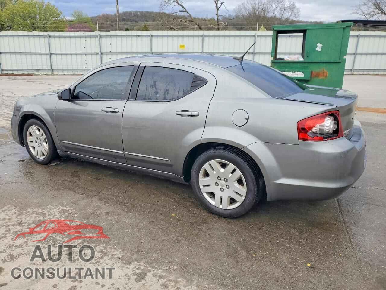 DODGE AVENGER 2012 - 1C3CDZAB9CN133891