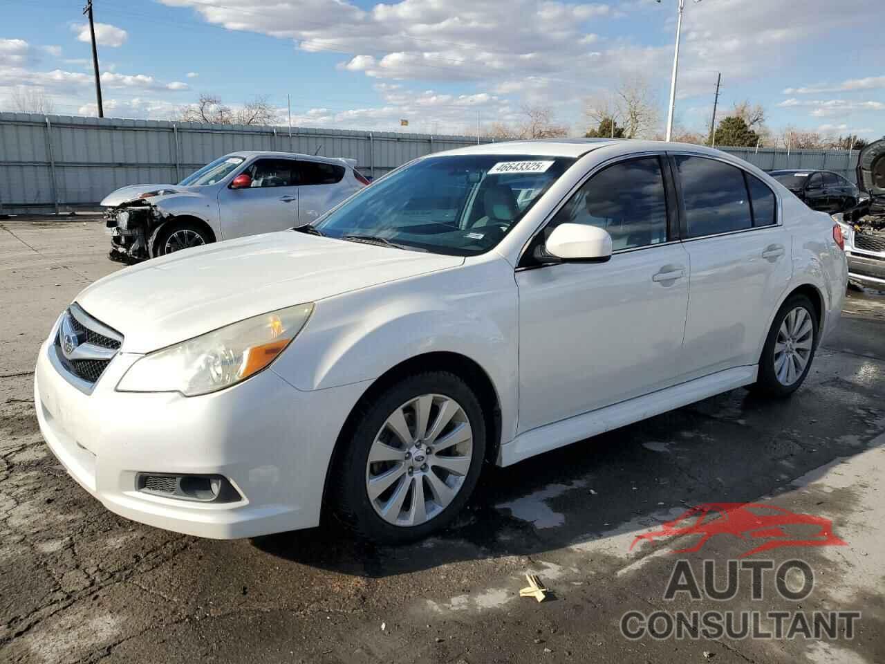 SUBARU LEGACY 2012 - 4S3BMBK60C3030015