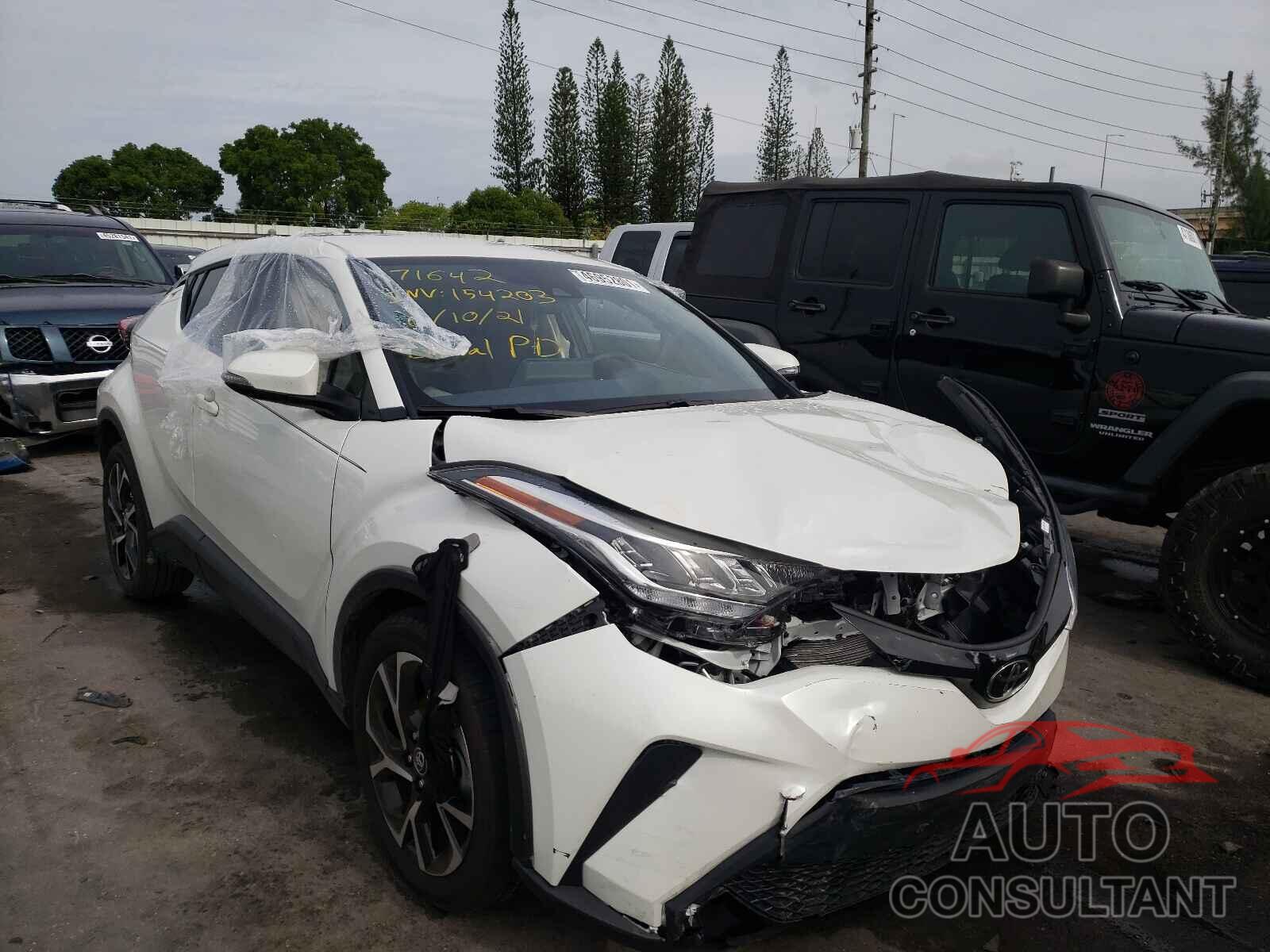 TOYOTA C-HR 2021 - NMTKHMBX4MR124728