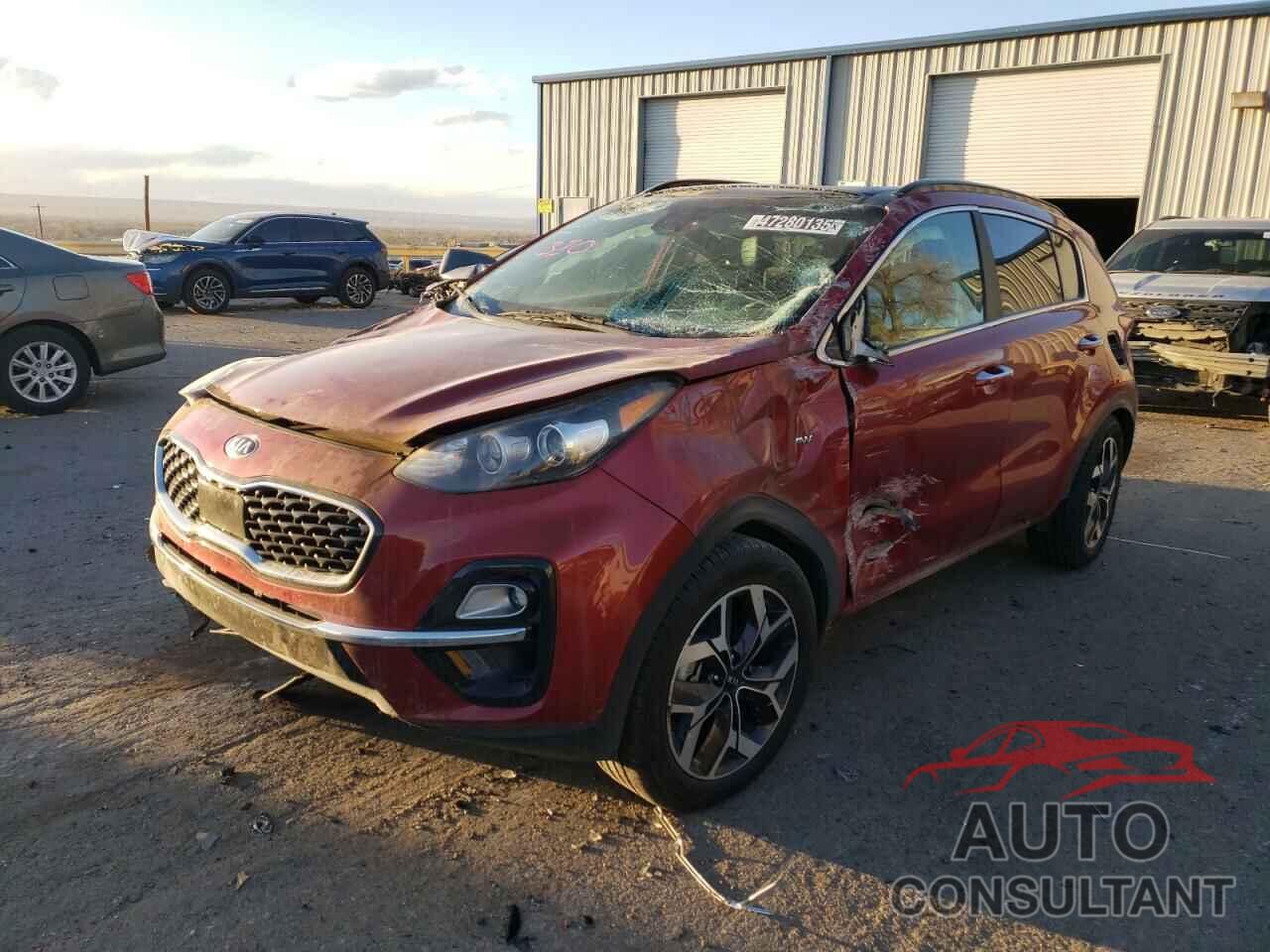 KIA SPORTAGE 2022 - KNDPNCAC8N7009005