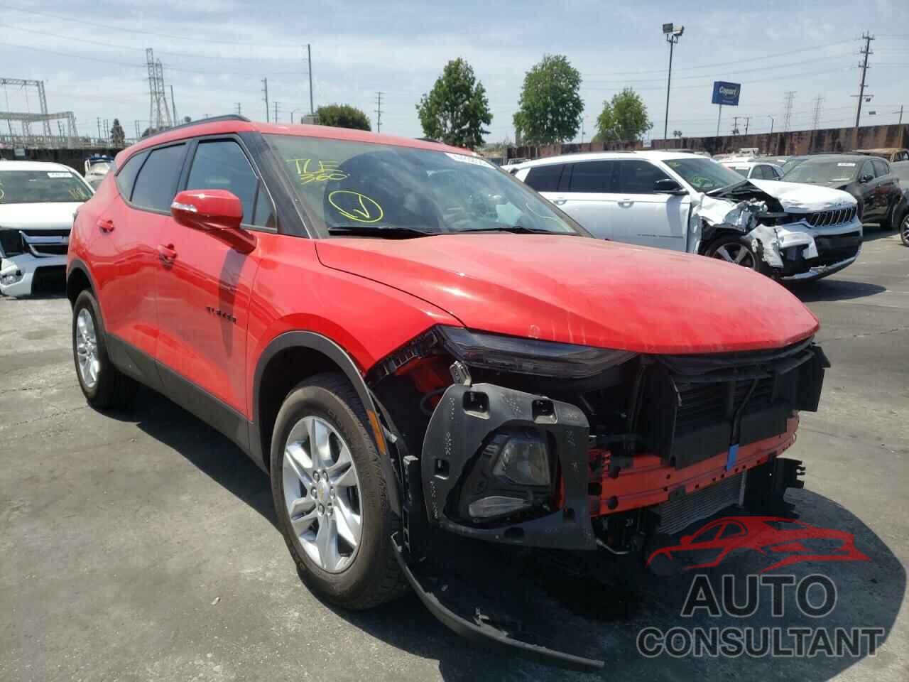 CHEVROLET BLAZER 2021 - 3GNKBBRA6MS521224