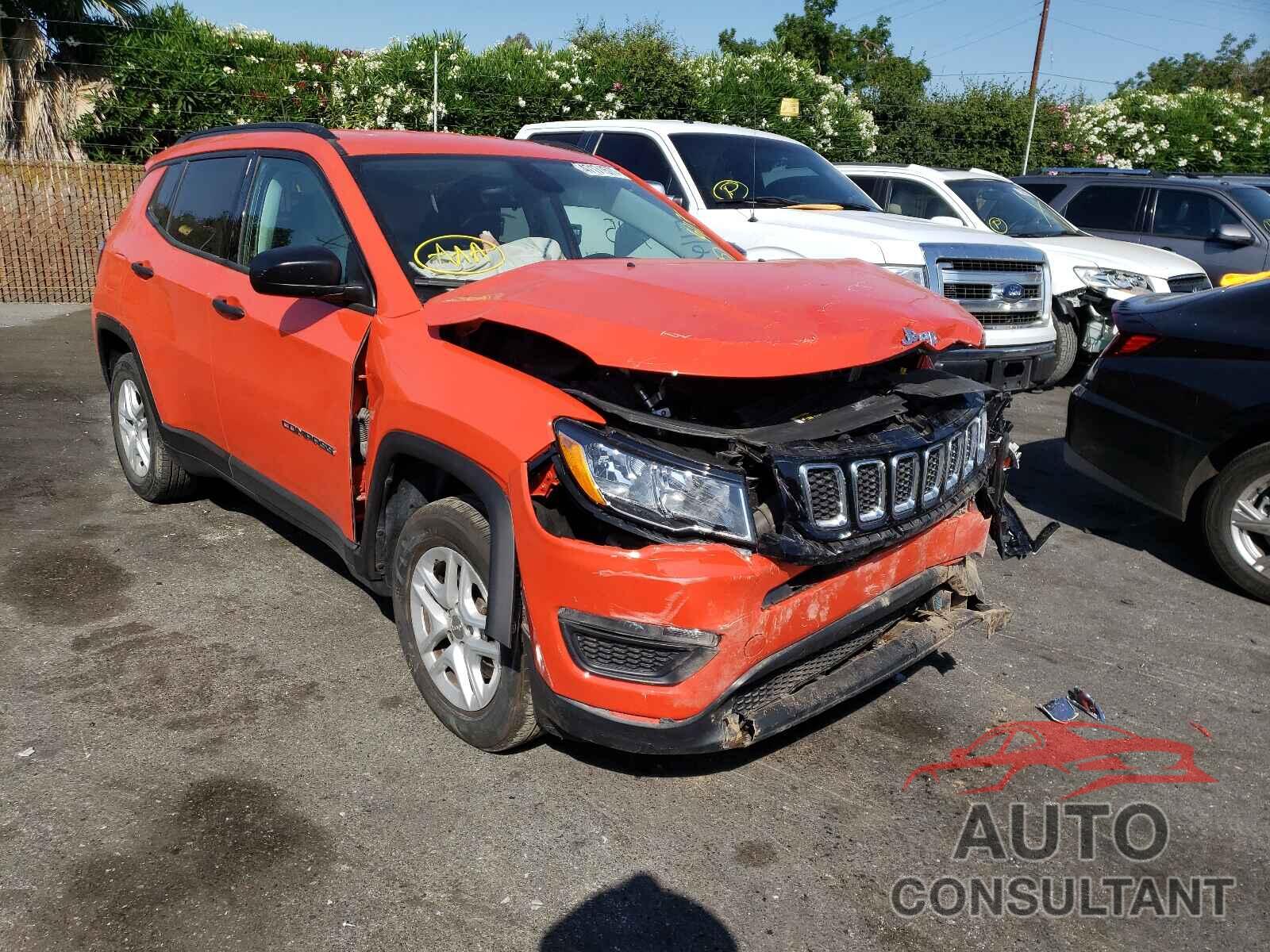 JEEP COMPASS 2017 - 3C4NJCAB9HT690673