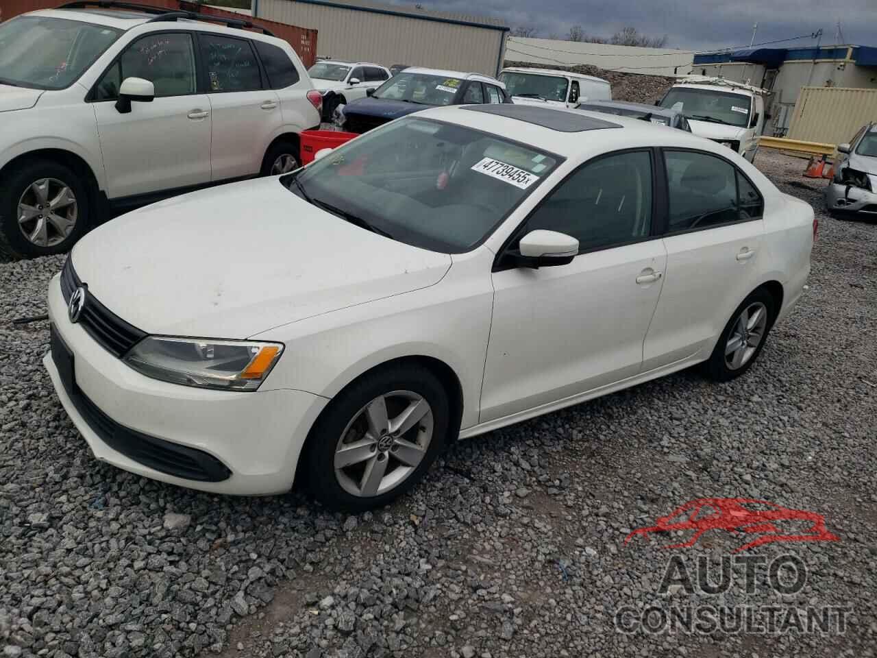 VOLKSWAGEN JETTA 2012 - 3VWLL7AJXCM417595