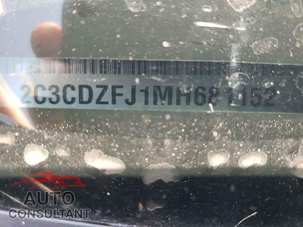 DODGE CHALLENGER 2021 - 2C3CDZFJ1MH681152