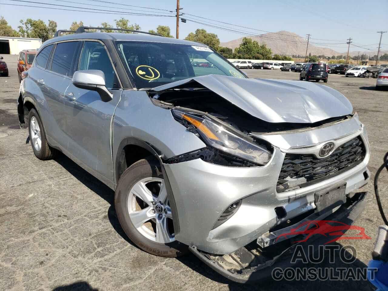 TOYOTA HIGHLANDER 2022 - 5TDZZRAHXNS106904