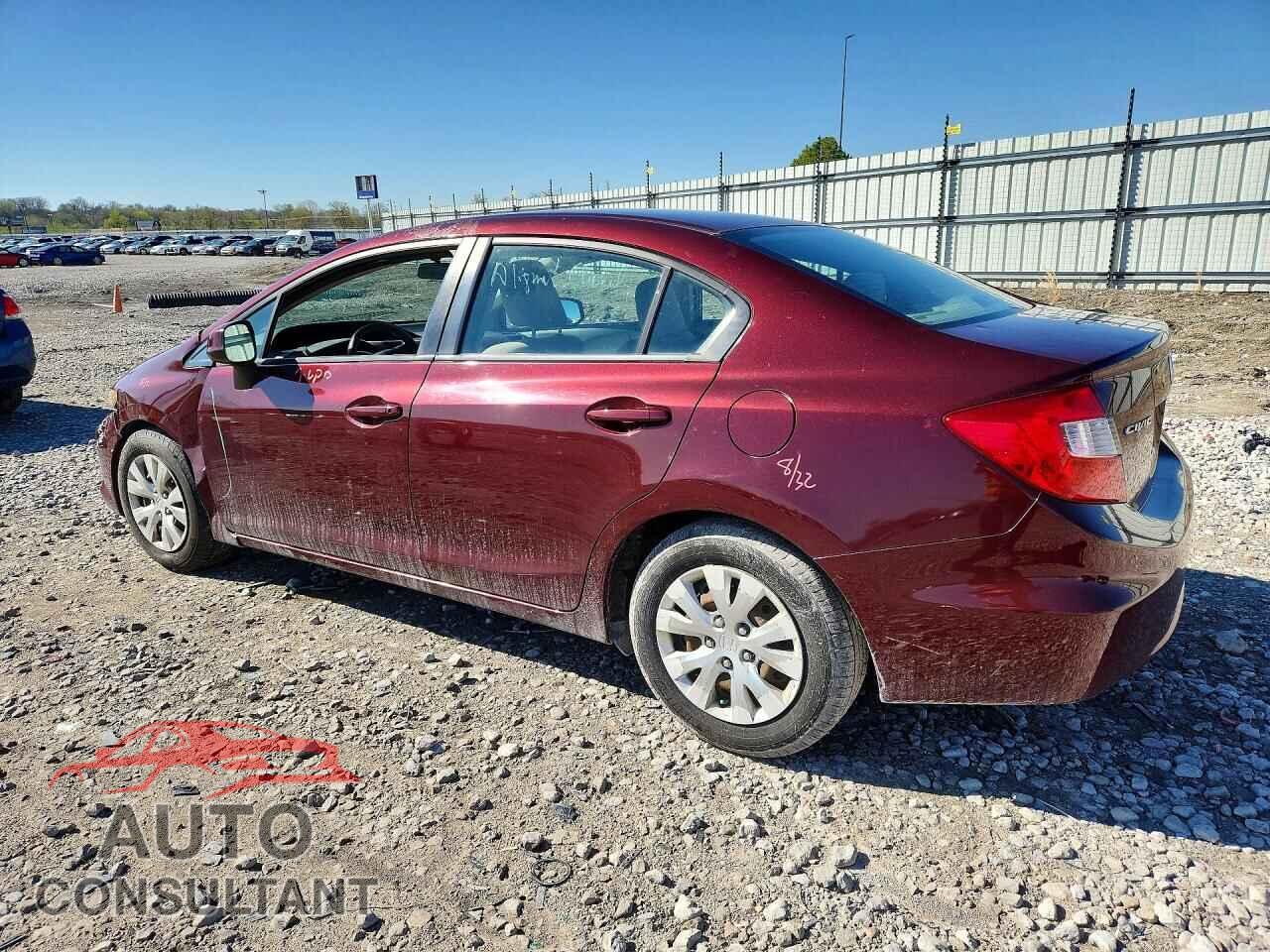 HONDA CIVIC 2012 - 19XFB2F51CE088460