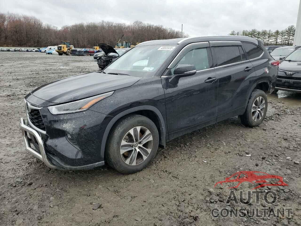 TOYOTA HIGHLANDER 2021 - 5TDGZRBH6MS557459