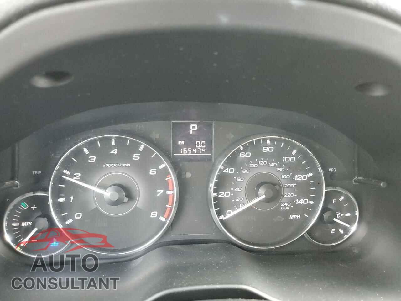 SUBARU OUTBACK 2012 - 4S4BRBFC7C3267565