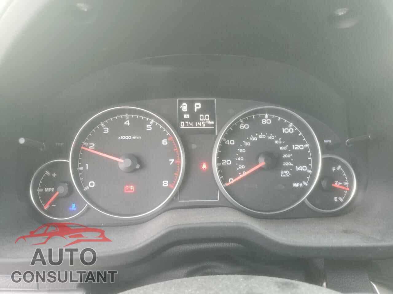 SUBARU OUTBACK 2013 - 4S4BRCCC6D3250512