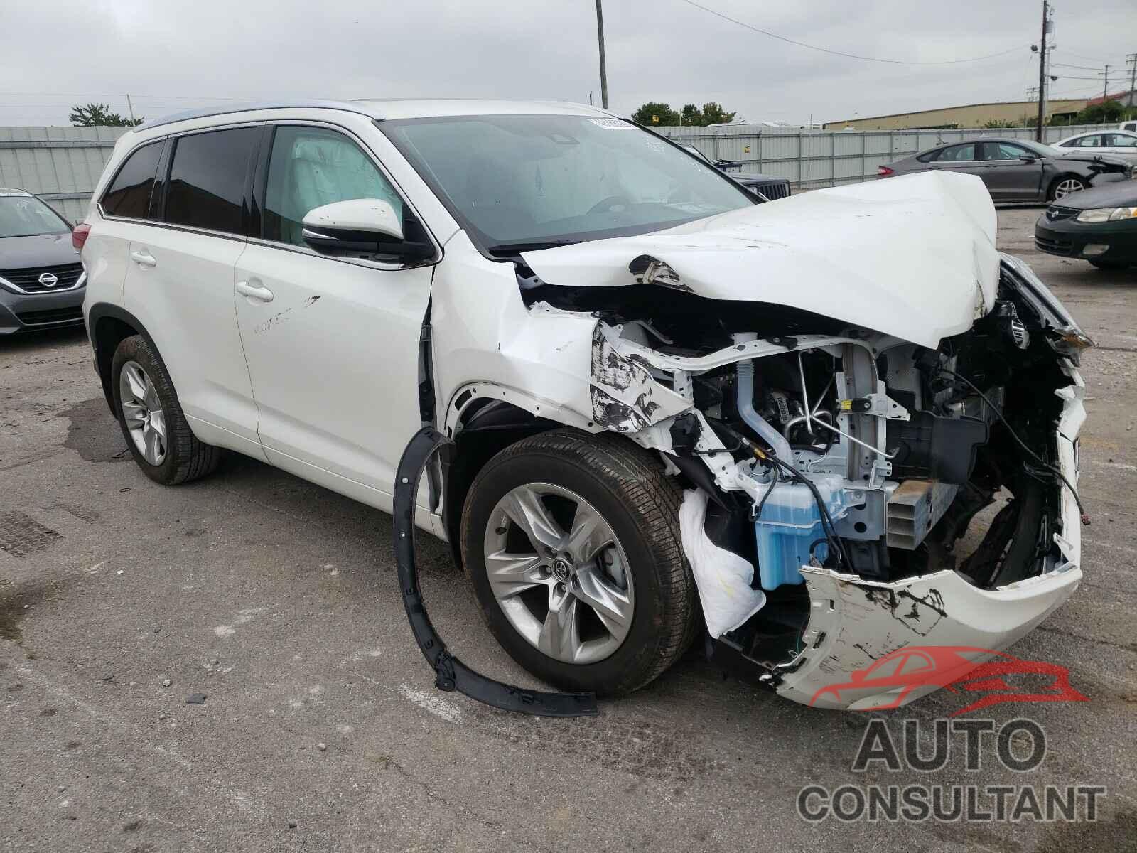 TOYOTA HIGHLANDER 2019 - 5TDDZRFH4KS968580