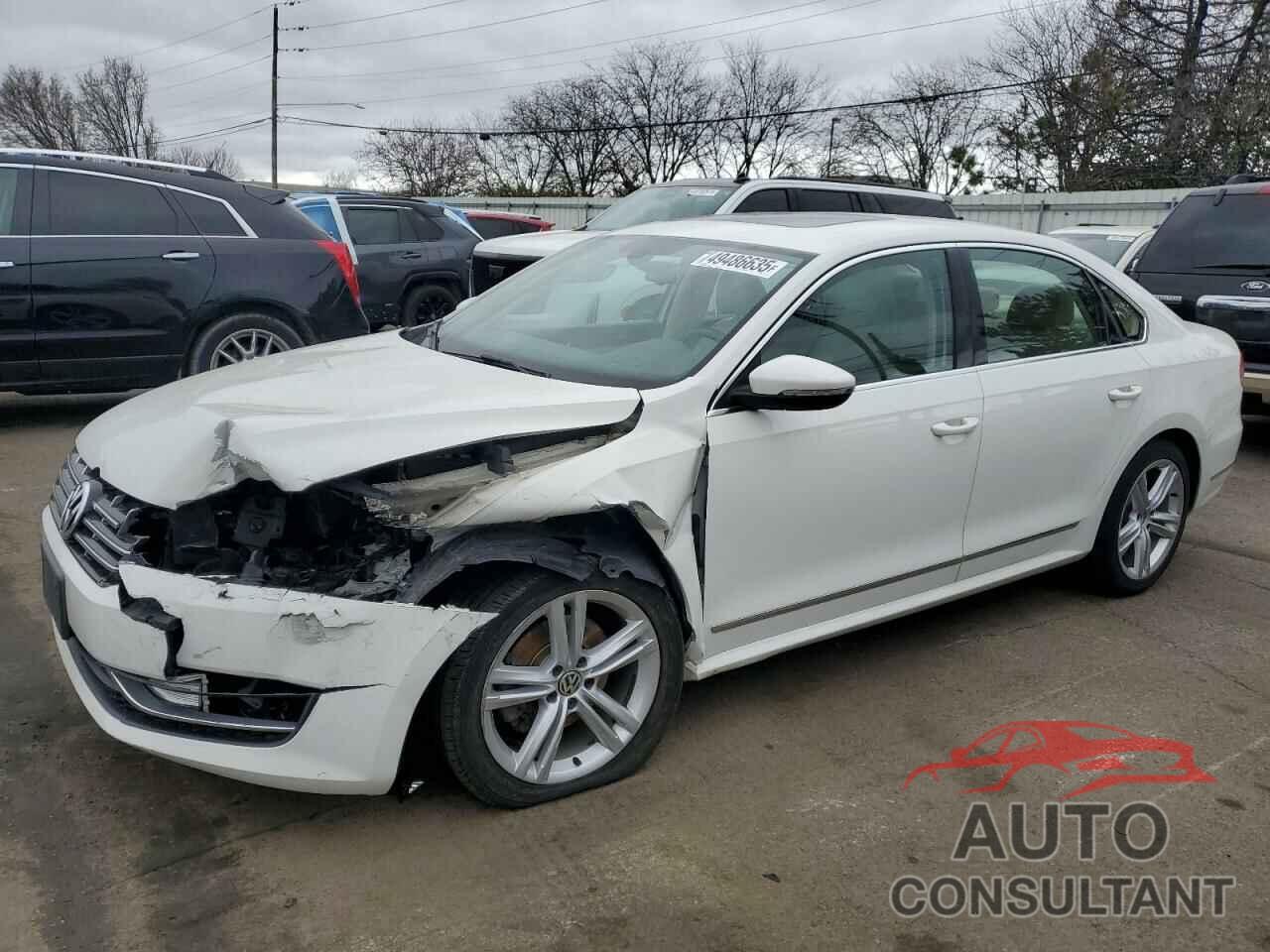 VOLKSWAGEN PASSAT 2012 - 1VWCN7A35CC110414
