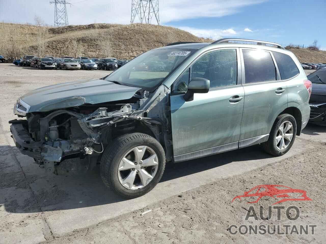 SUBARU FORESTER 2016 - JF2SJADC2GH519743