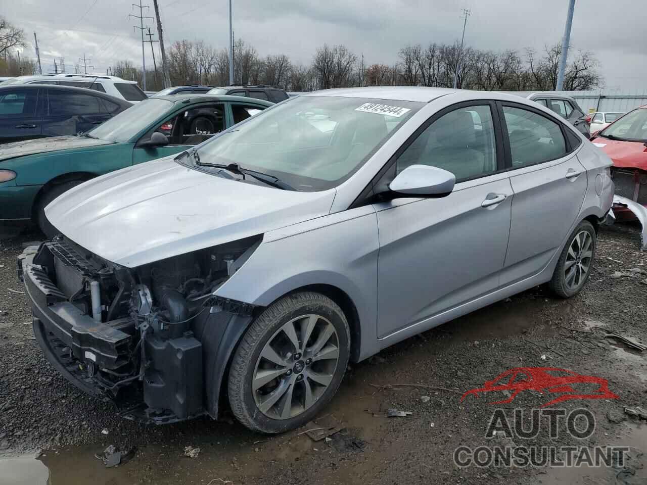 HYUNDAI ACCENT 2017 - KMHCT4AE9HU344688