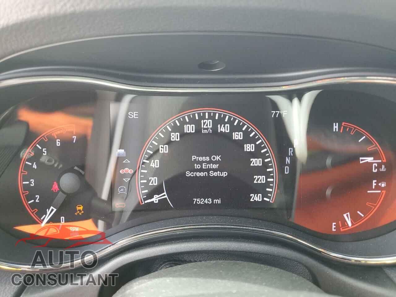 DODGE DURANGO 2019 - 1C4SDHCT8KC632599