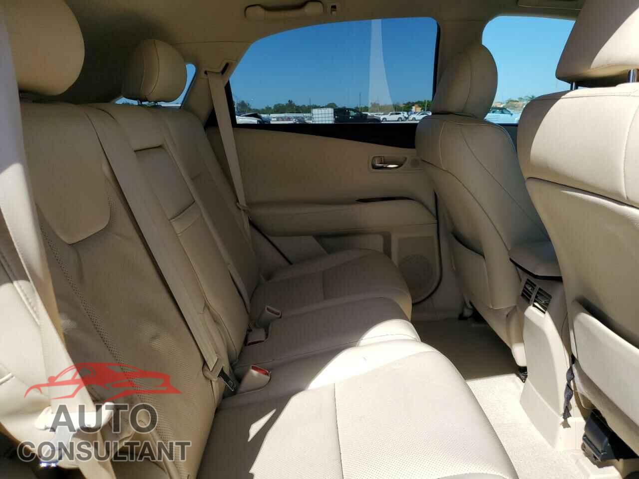 LEXUS RX350 2012 - 2T2BK1BA7CC137859