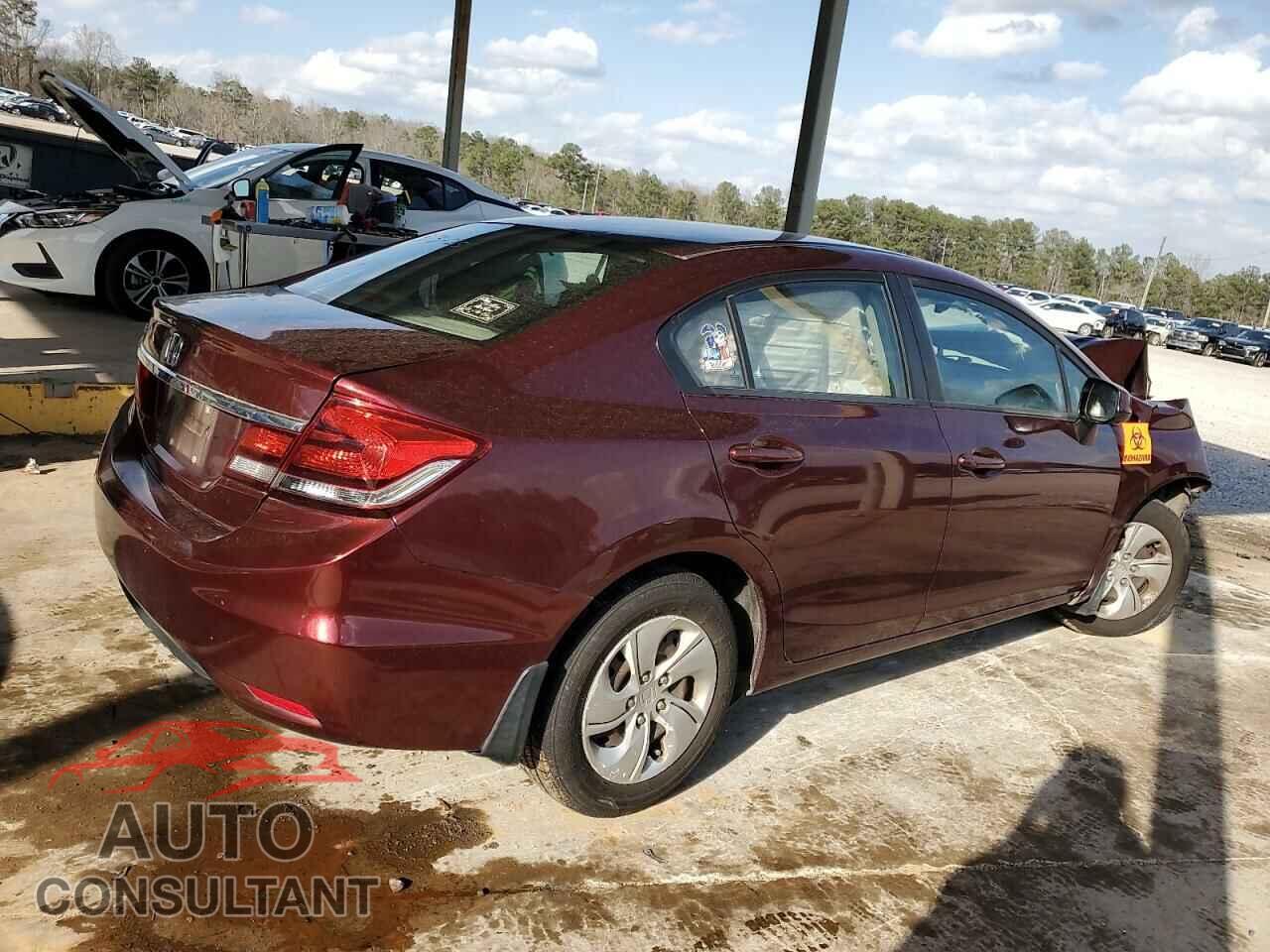 HONDA CIVIC 2013 - 19XFB2F57DE098251