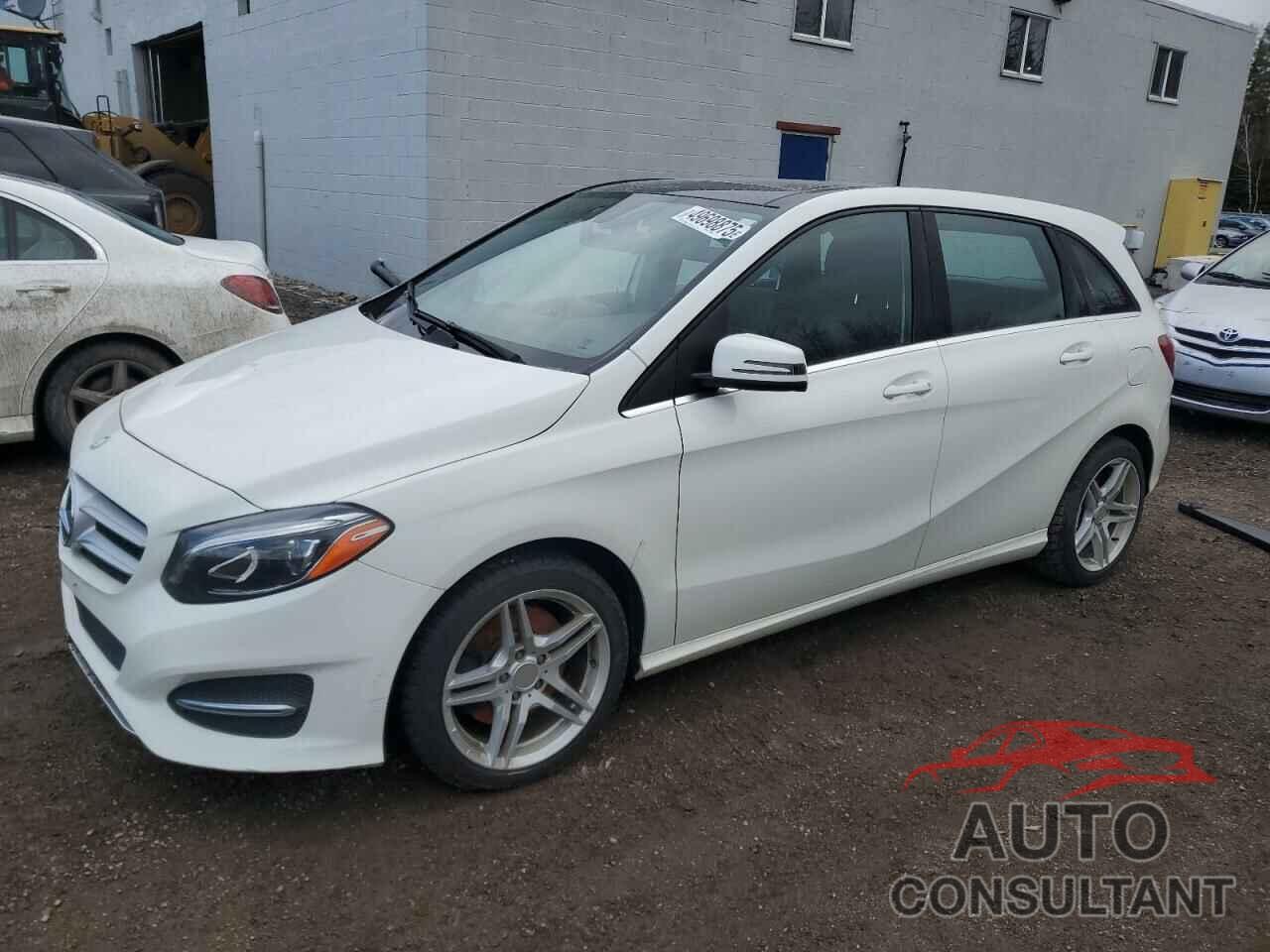 MERCEDES-BENZ B-CLASS 2016 - WDDMH4GB5GJ388443