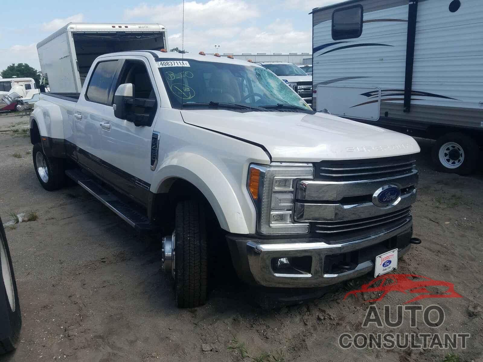 FORD F450 2017 - 1FT8W4DT4HED23902