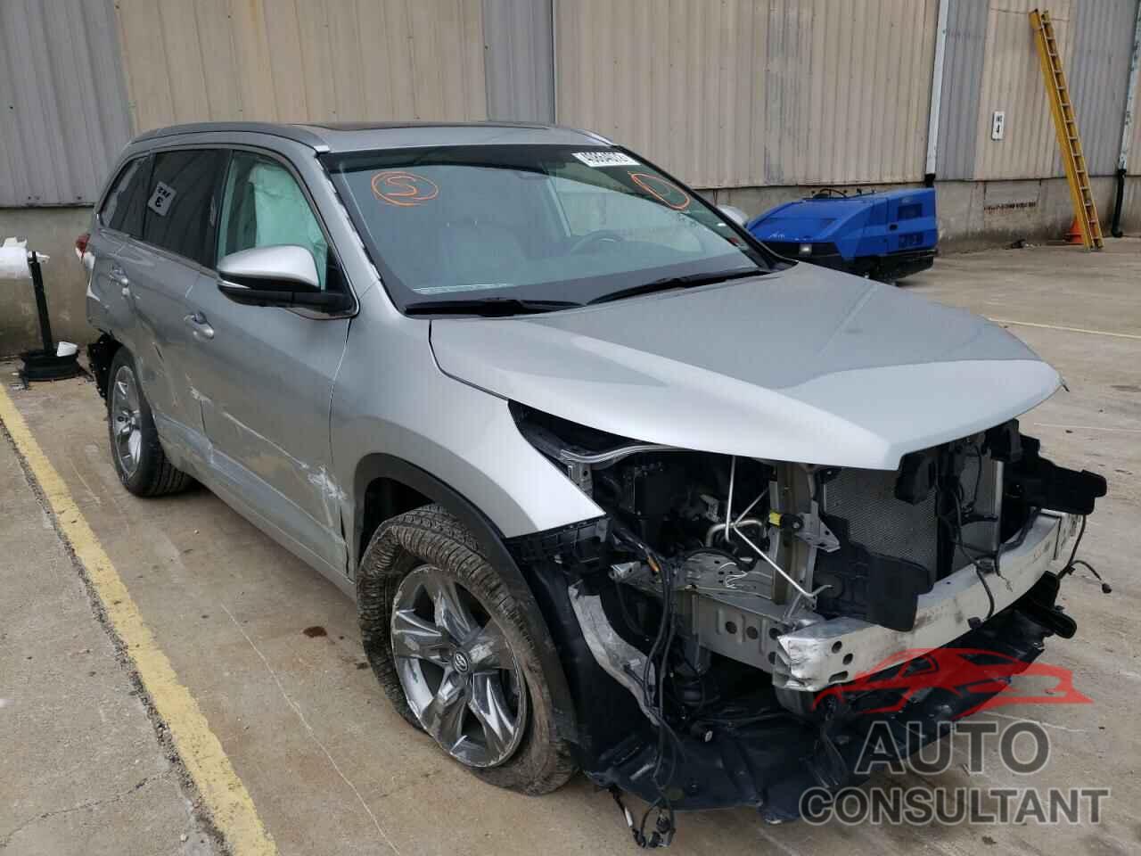 TOYOTA HIGHLANDER 2018 - 5TDDZRFH9JS882227