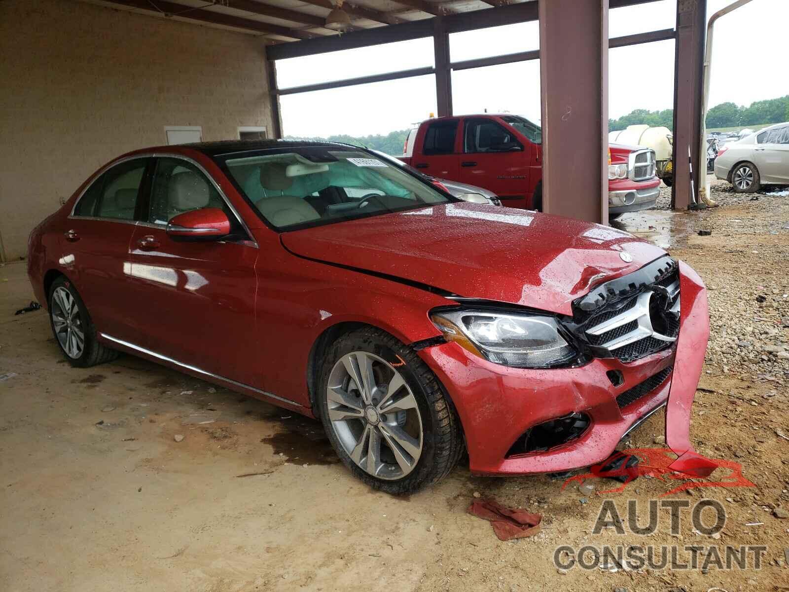 MERCEDES-BENZ C CLASS 2016 - 55SWF4JB3GU127545