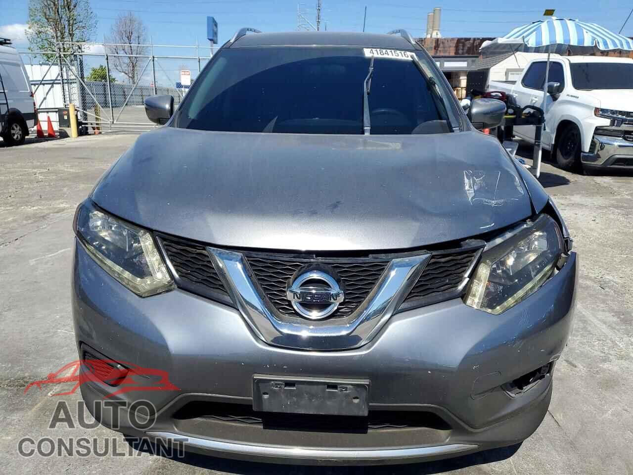 NISSAN ROGUE 2016 - KNMAT2MT0GP596594