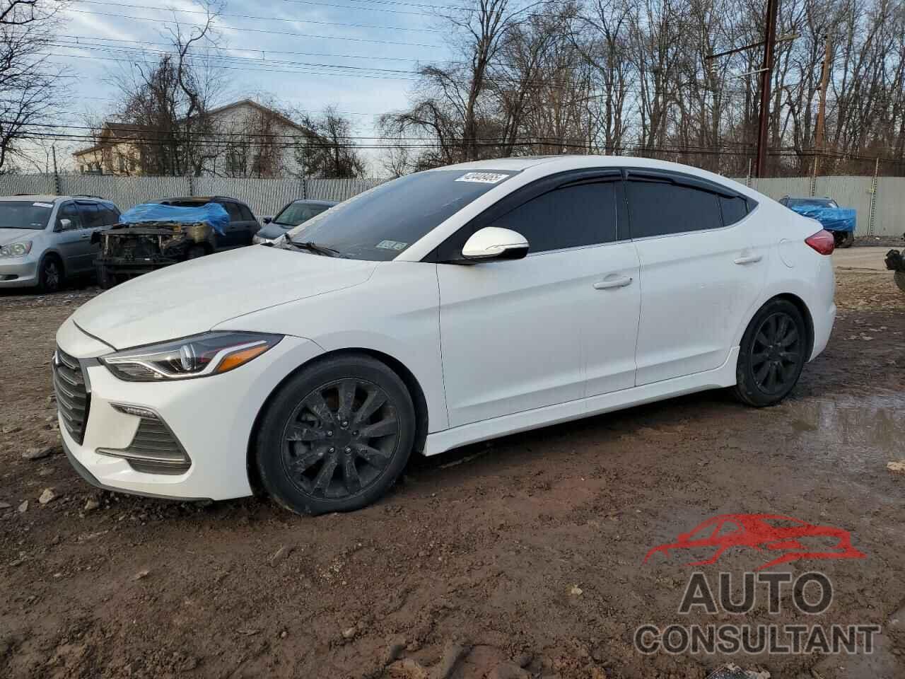 HYUNDAI ELANTRA 2018 - KMHD04LB9JU446689