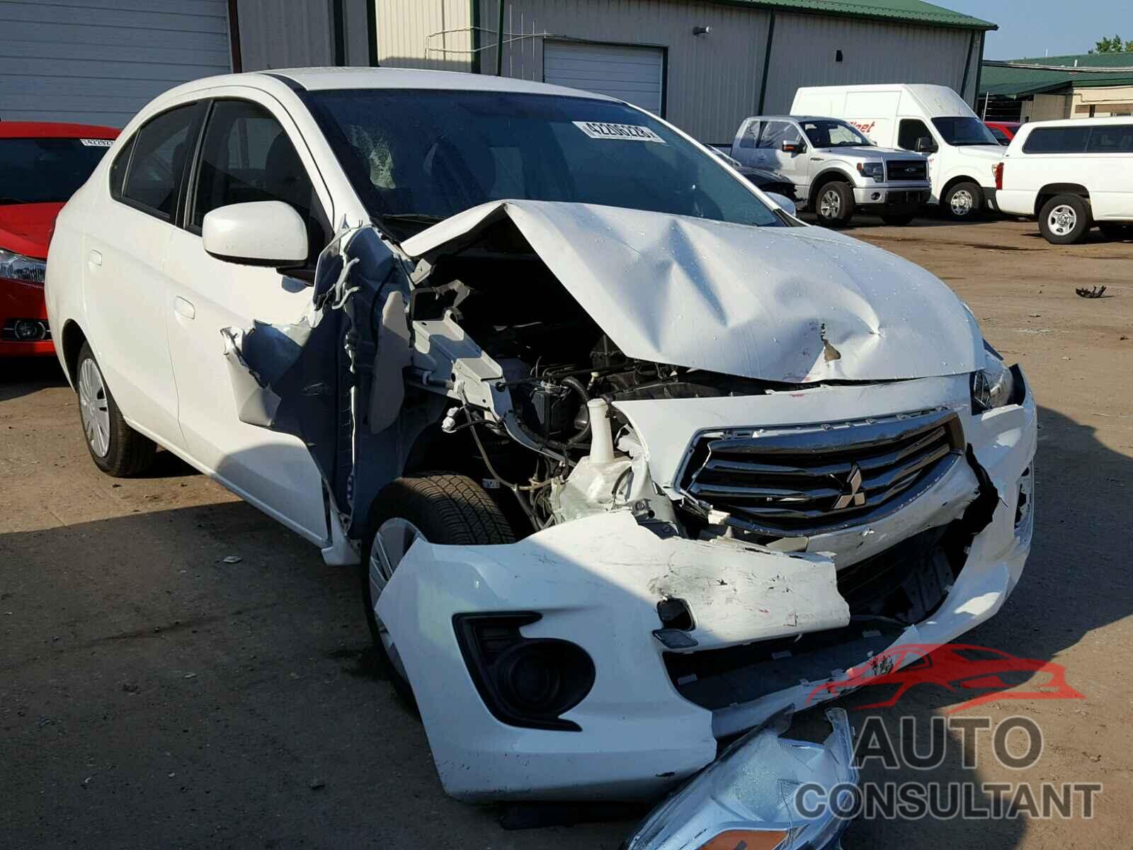 MITSUBISHI MIRAGE 2017 - ML32F3FJ7HHF15699