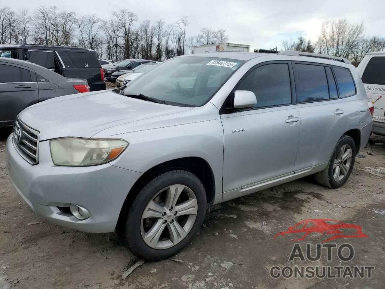 TOYOTA HIGHLANDER 2009 - JTEES43A192121404