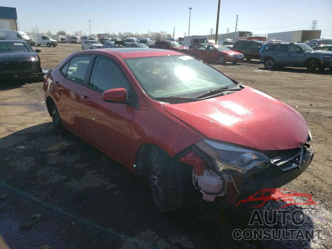 TOYOTA COROLLA 2016 - 2T1BURHE3GC652709