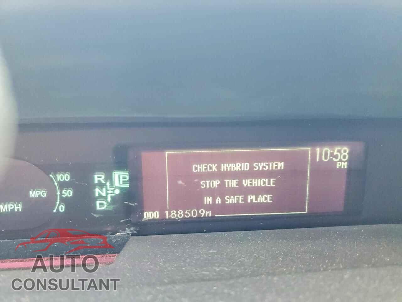 TOYOTA PRIUS 2013 - JTDKN3DU5D0352778