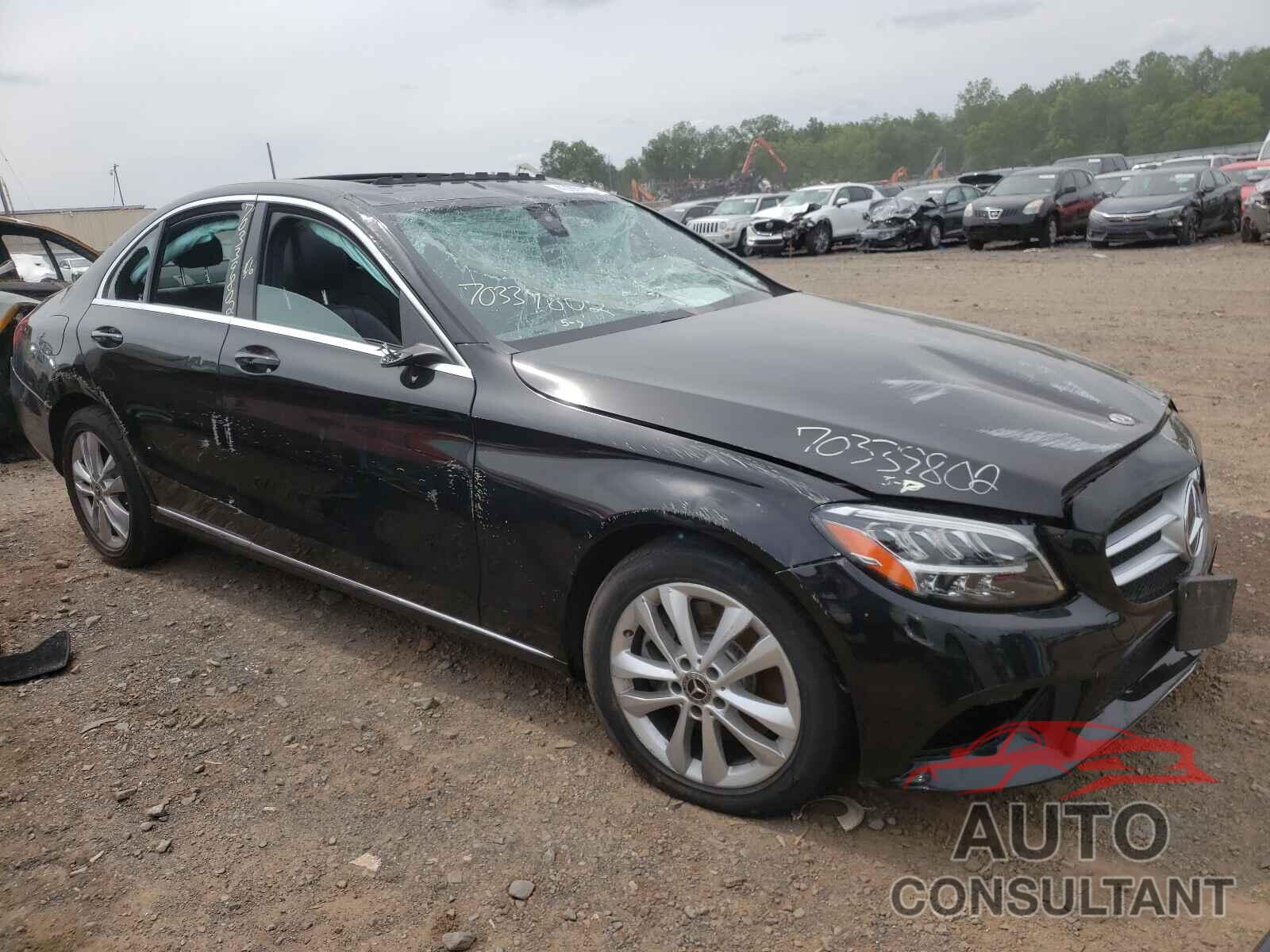 MERCEDES-BENZ C CLASS 2019 - 55SWF8EBXKU313092