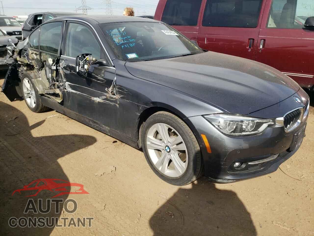 BMW 3 SERIES 2017 - WBA8D9C34HA012446