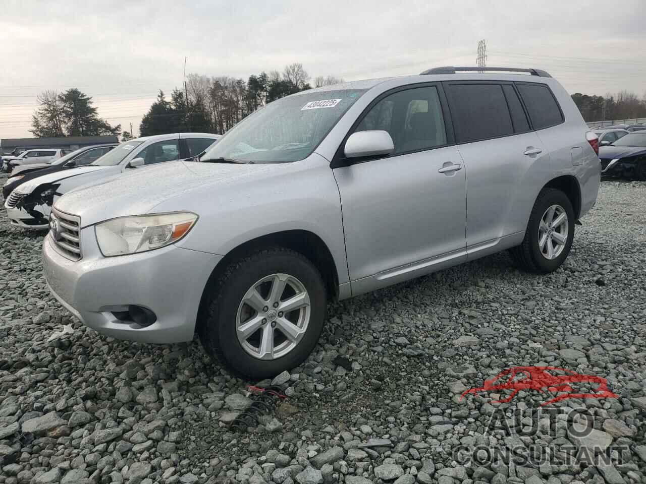 TOYOTA HIGHLANDER 2009 - JTEDS41A592082248