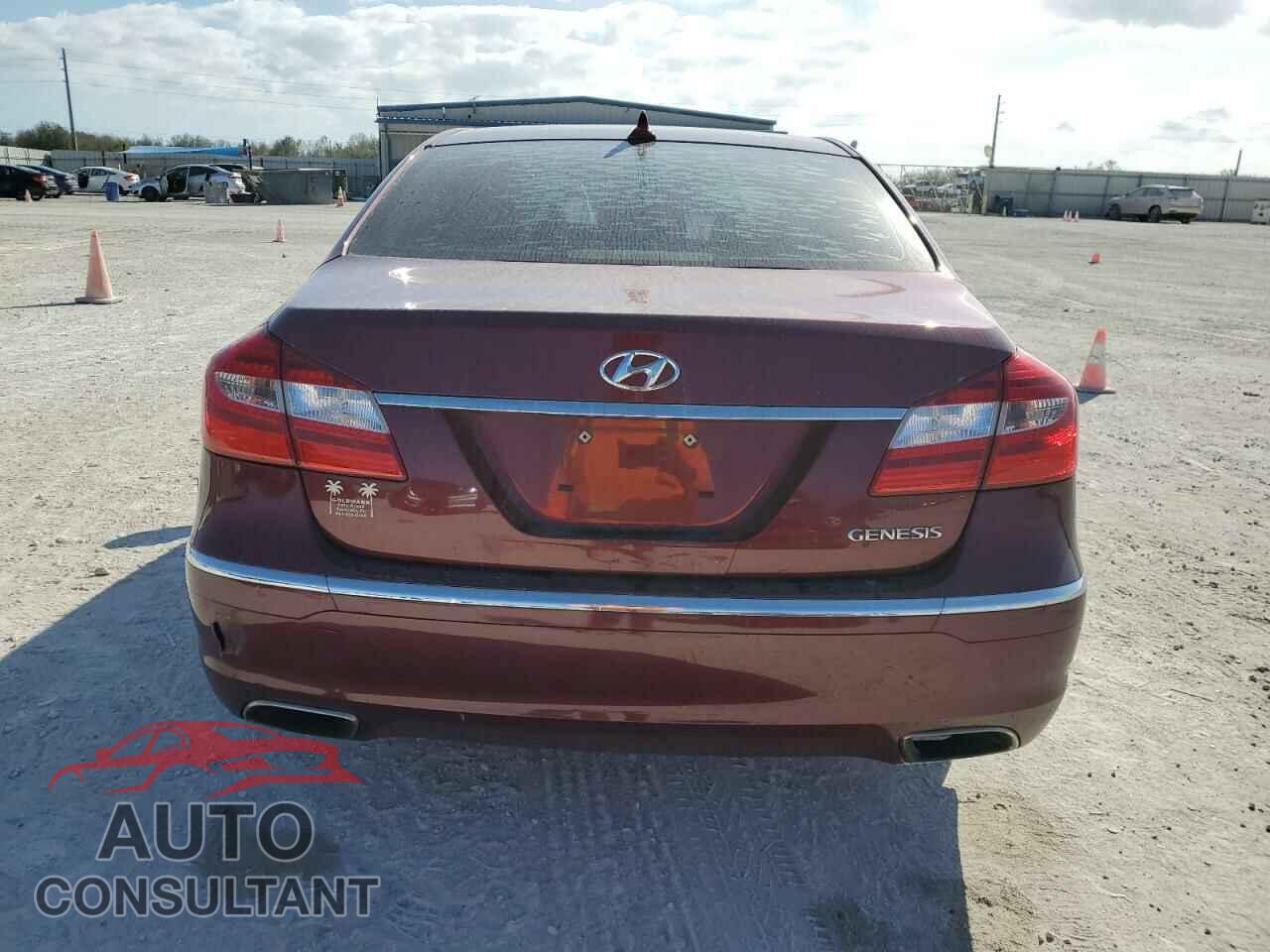 HYUNDAI GENESIS 2012 - KMHGC4DD6CU177140