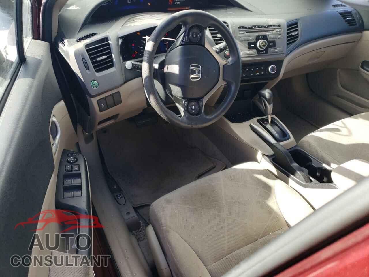 HONDA CIVIC 2012 - 2HGFB2F56CH554745