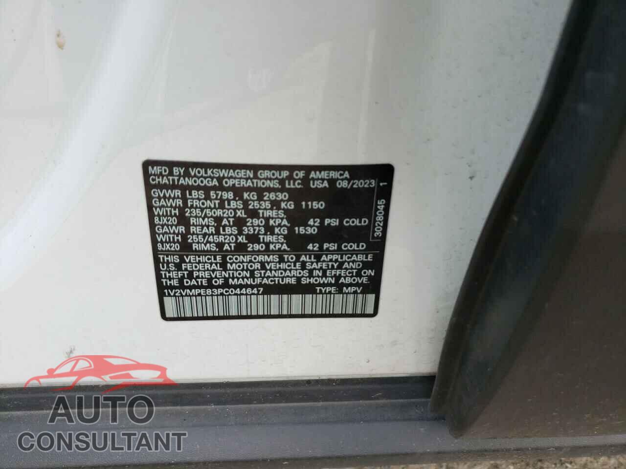 VOLKSWAGEN ID.4 PRO S 2023 - 1V2VMPE83PC044647