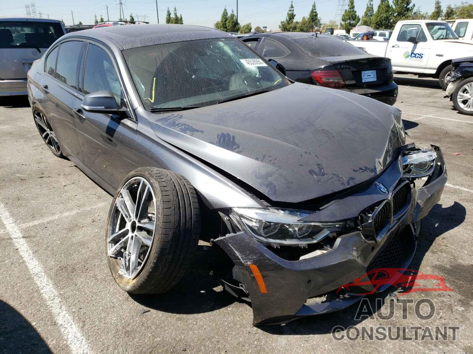 BMW 3 SERIES 2018 - WBA8B3C55JK843295