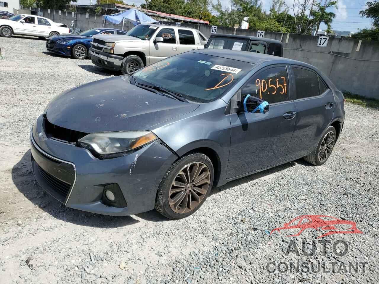 TOYOTA COROLLA 2016 - 2T1BURHE3GC558295