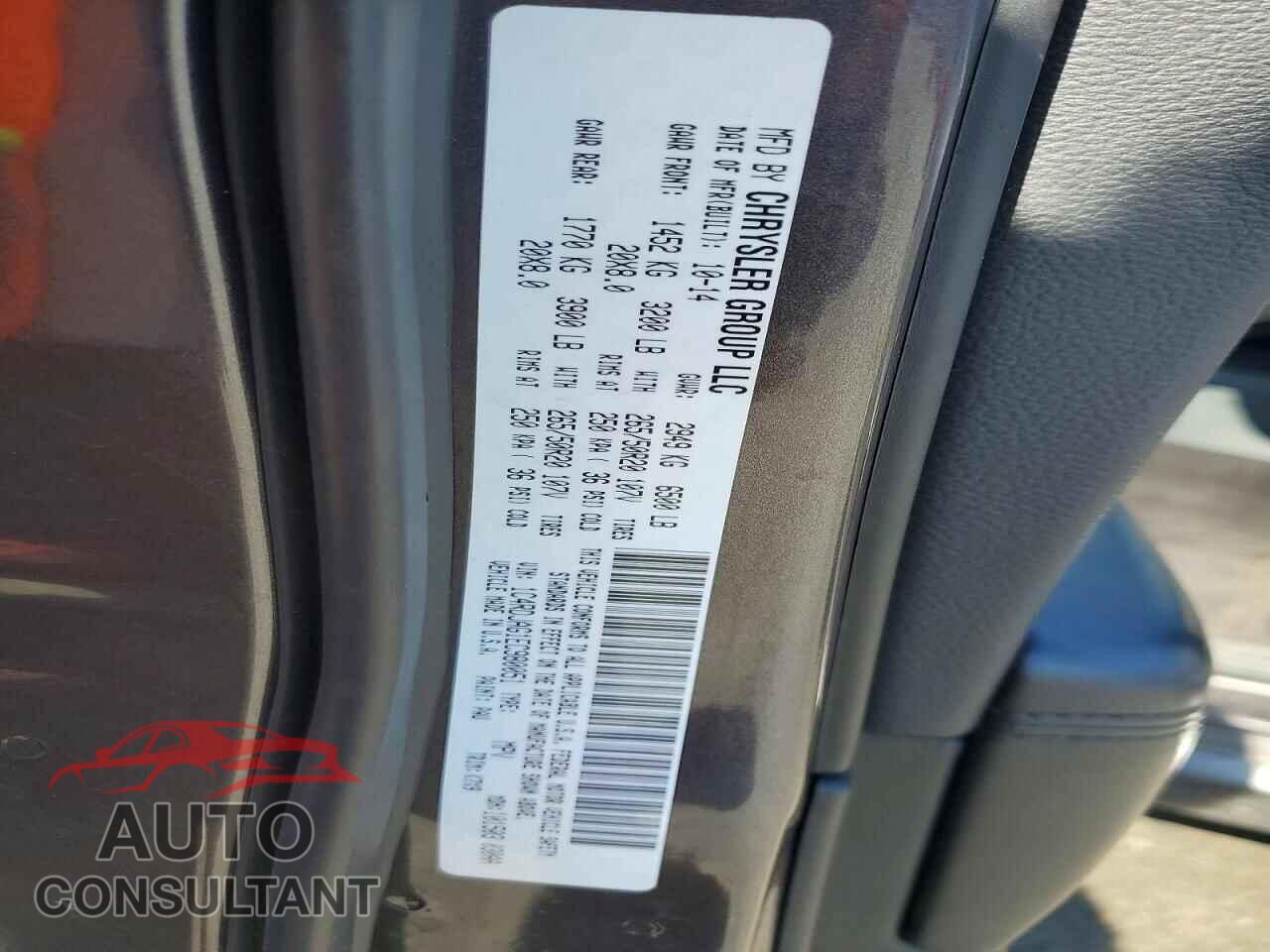 DODGE DURANGO 2014 - 1C4RDJAG1EC980051