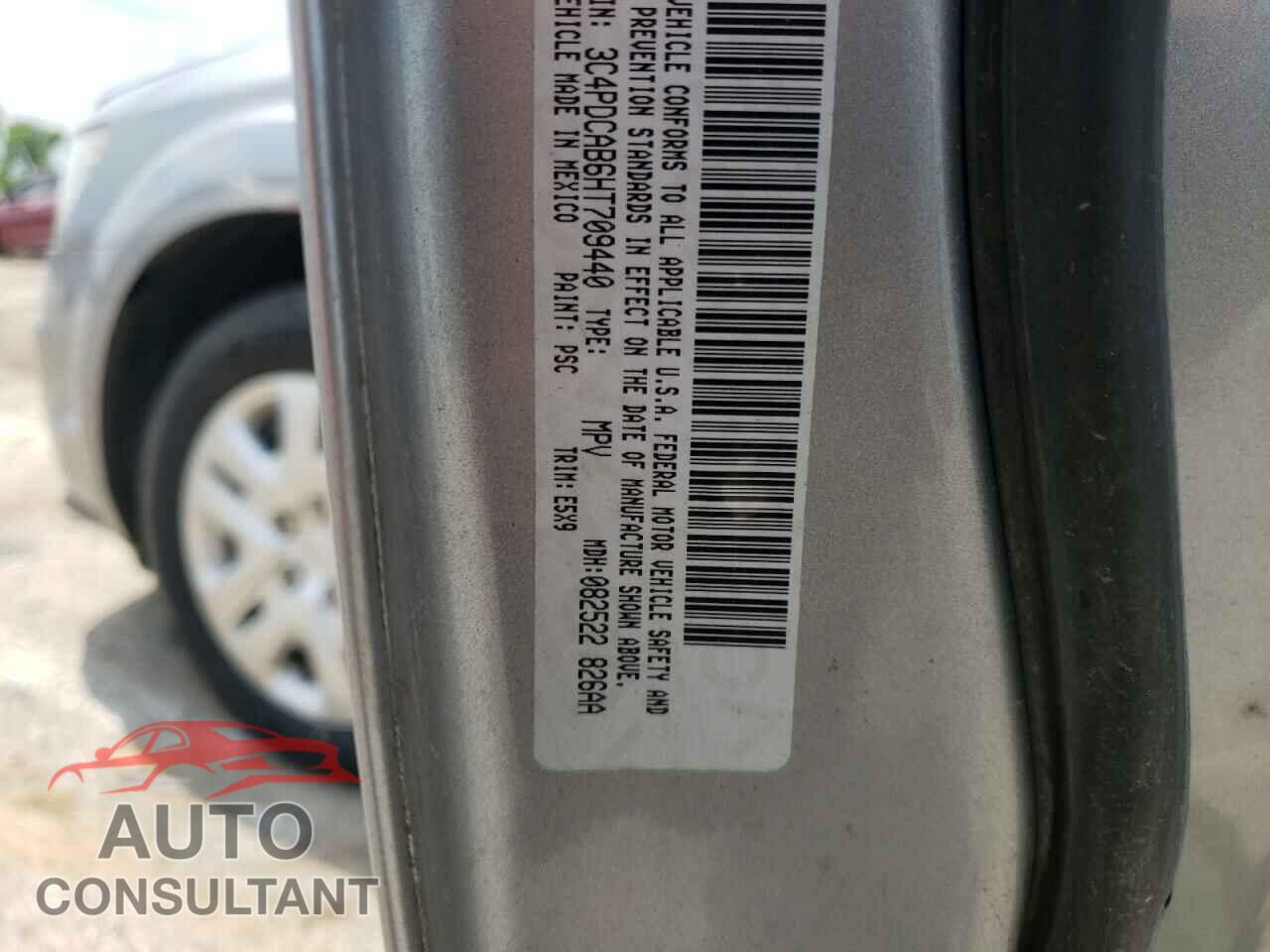 DODGE JOURNEY 2017 - 3C4PDCAB6HT709440