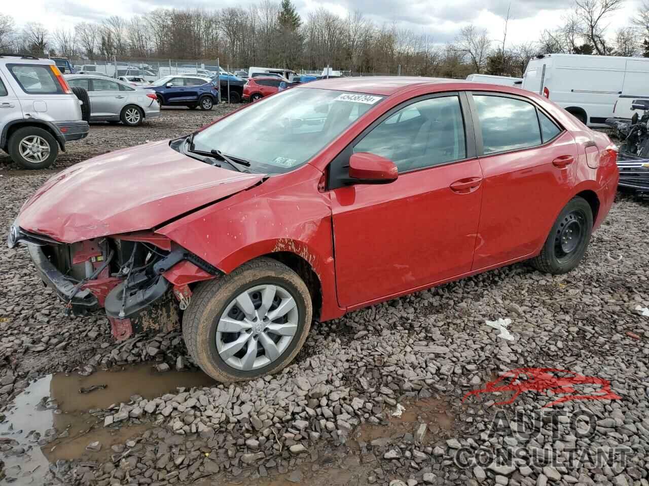TOYOTA COROLLA 2016 - 2T1BURHE7GC658772