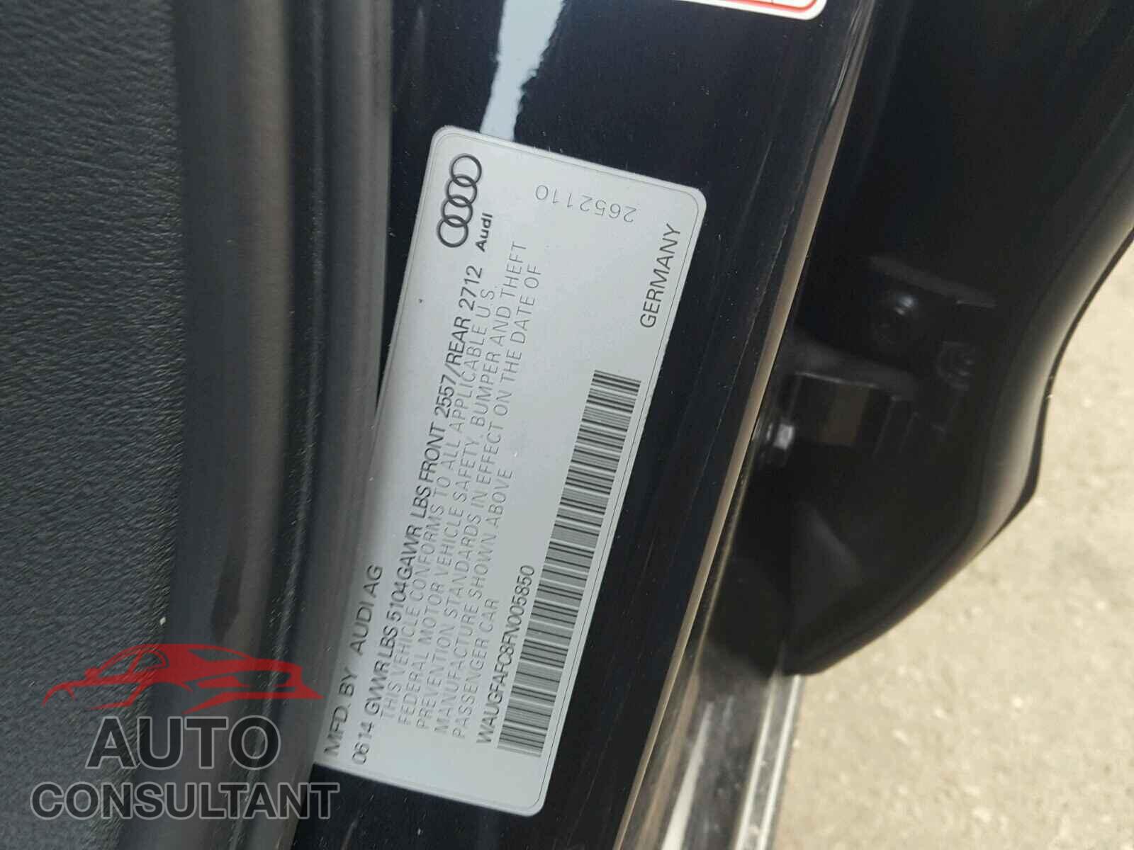 AUDI A6 2015 - WAUGFAFC8FN005850