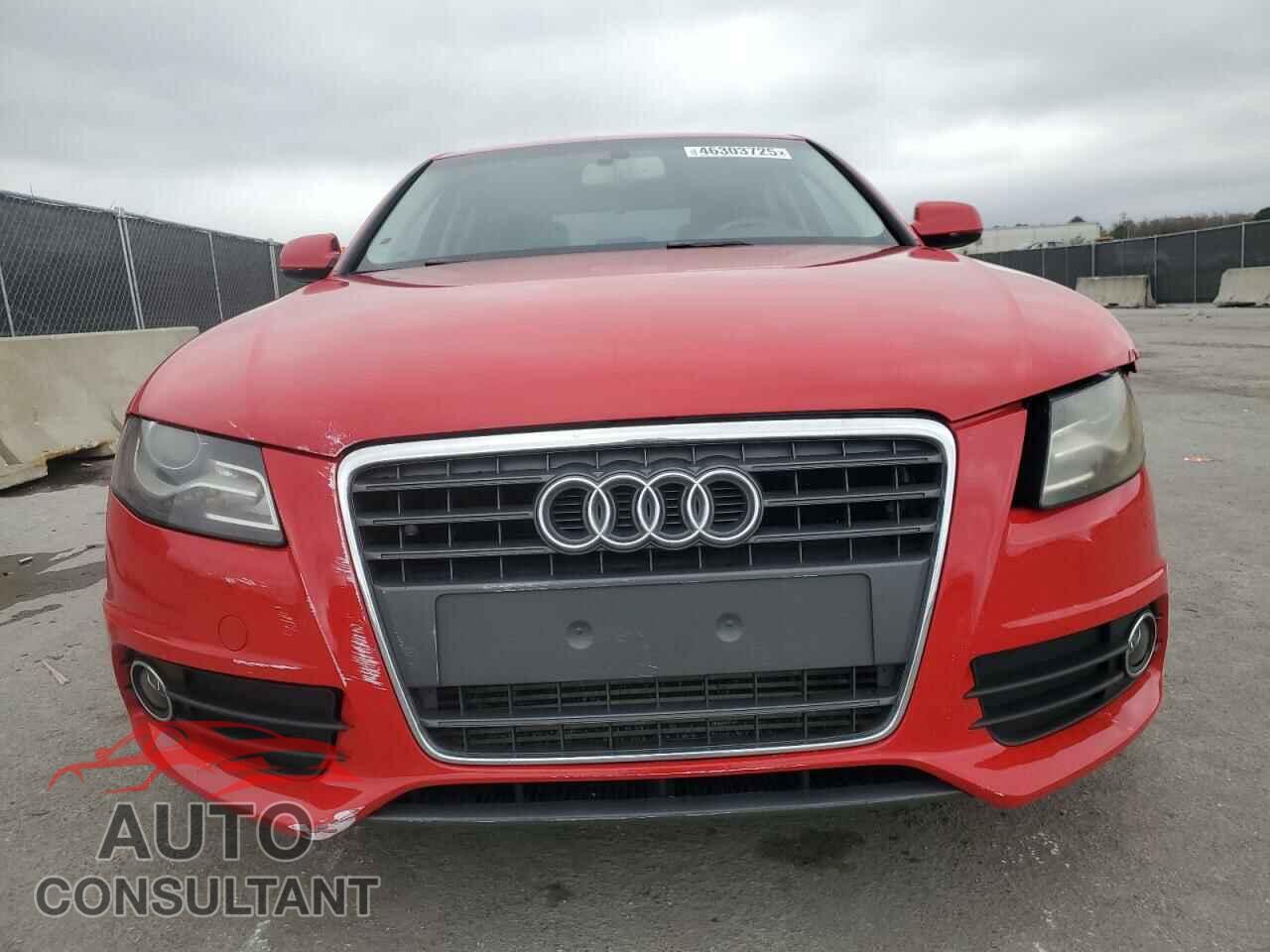 AUDI A4 2012 - WAUKFBFL9CN001639