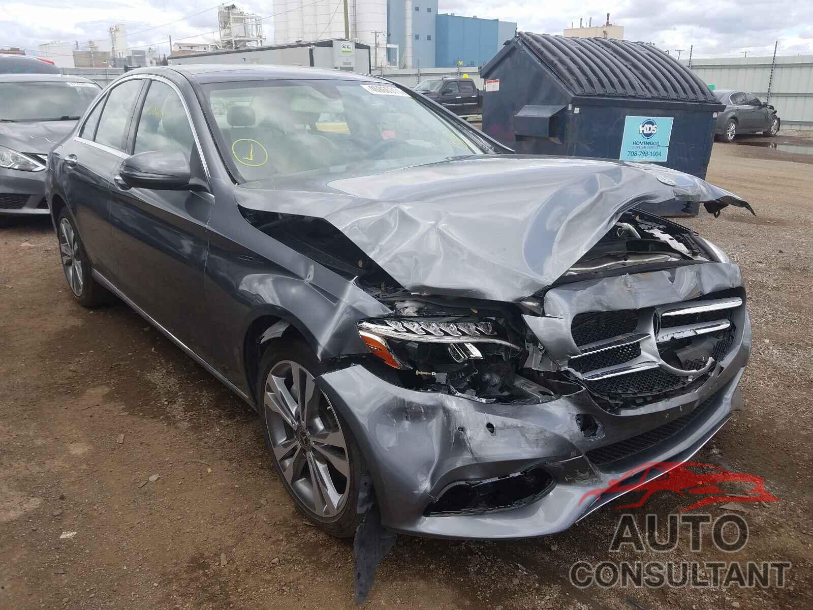 MERCEDES-BENZ C CLASS 2018 - WDDWF4KB3JR356766