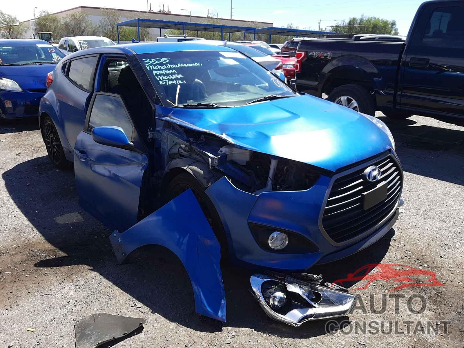 HYUNDAI VELOSTER 2016 - KMHTC6AE0GU251567