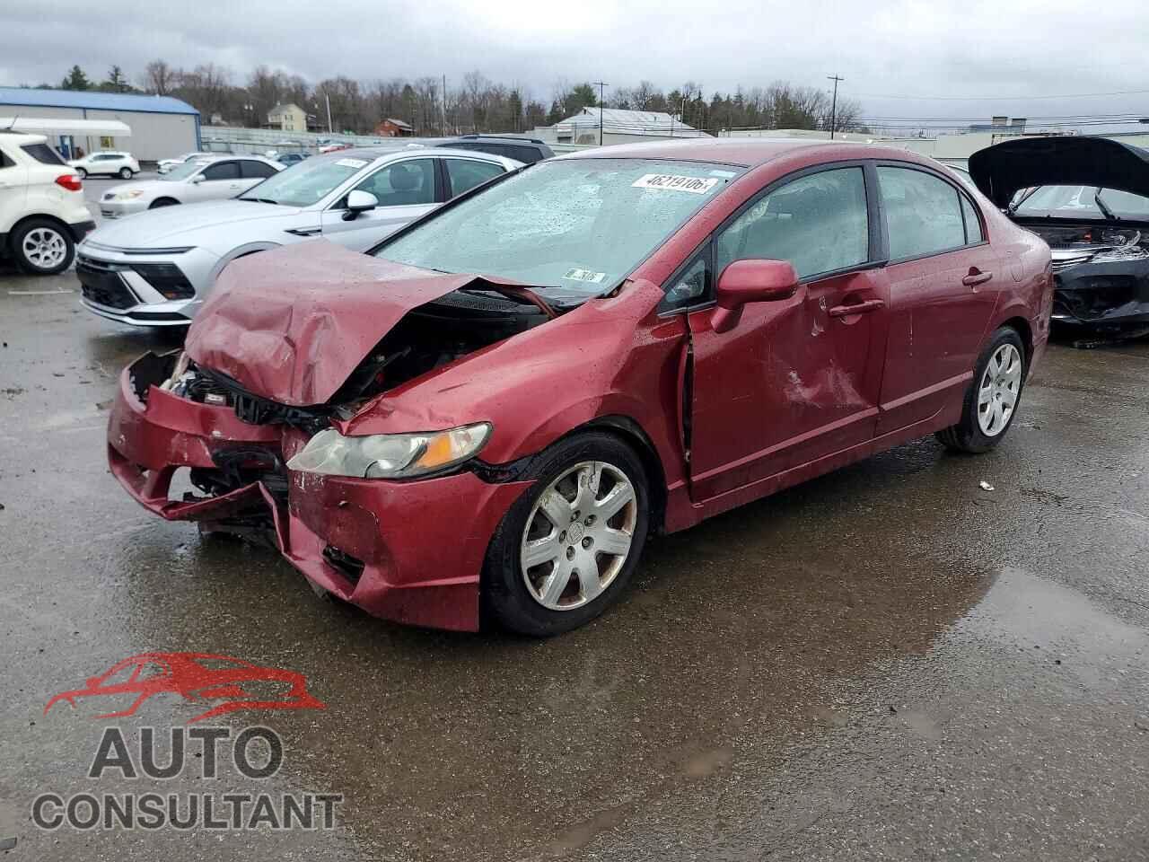 HONDA CIVIC 2010 - 2HGFA1F52AH577644