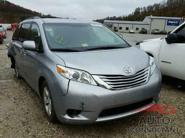 TOYOTA SIENNA LE 2016 - 5TDKK3DCXGS746469