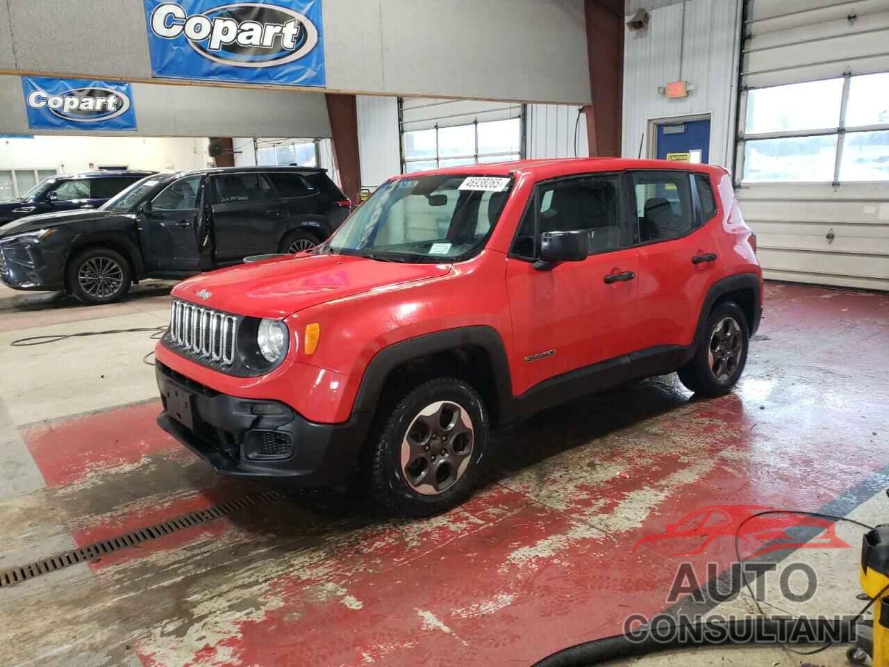 JEEP RENEGADE 2016 - ZACCJBAW3GPC86911