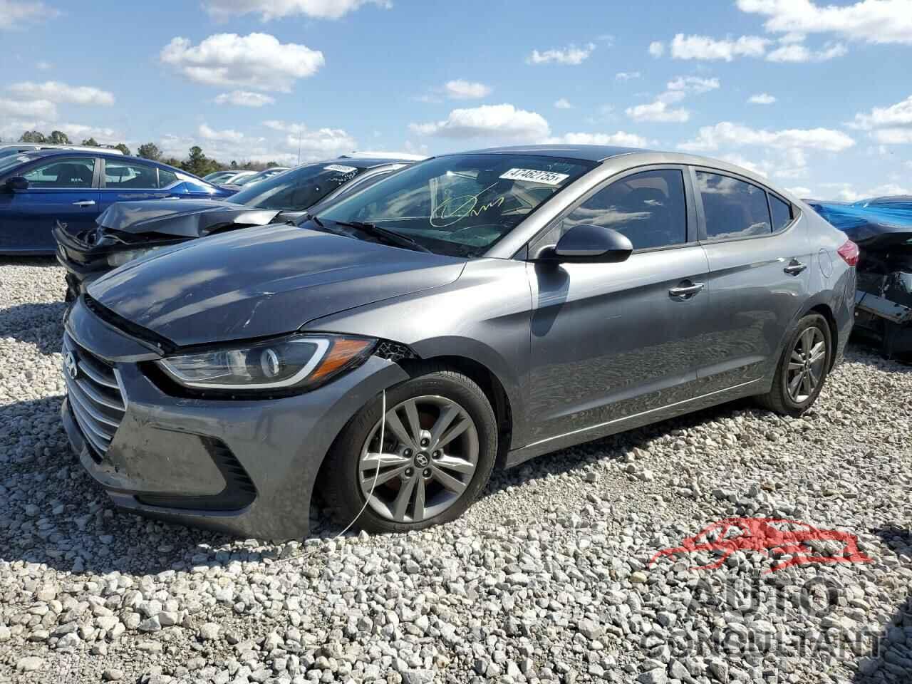 HYUNDAI ELANTRA 2018 - 5NPD84LF1JH304072