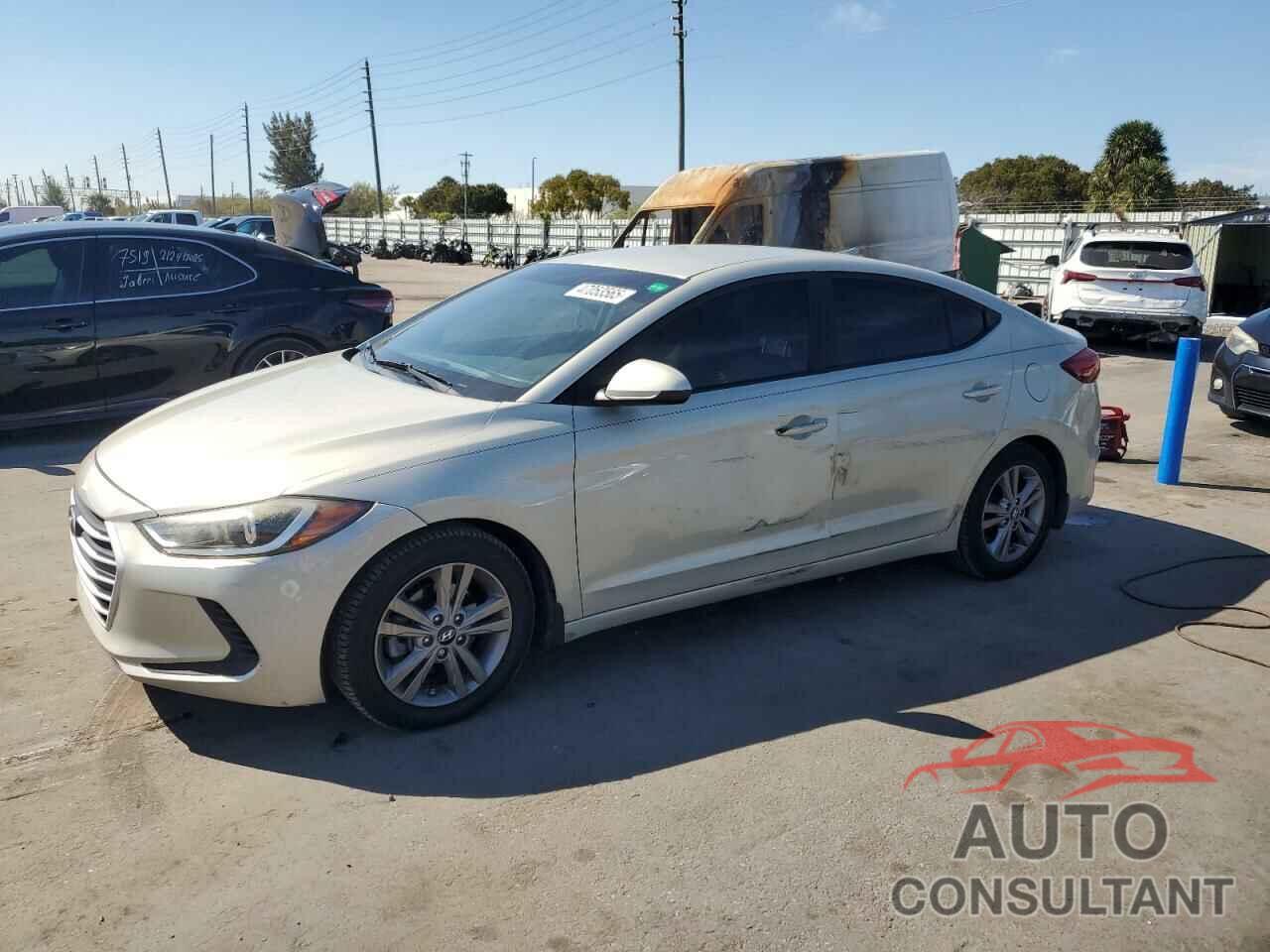 HYUNDAI ELANTRA 2017 - KMHD84LF3HU431143